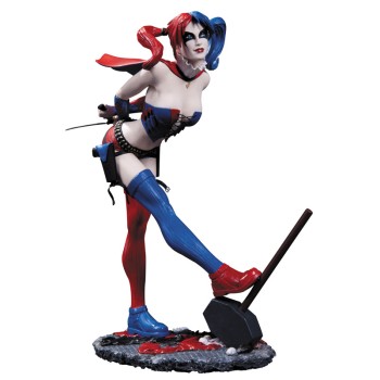 DC Comics Cover Girls Statue Harley Quinn 22 cm